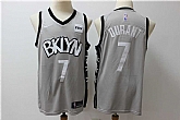 Nets 7 Kevin Durant Gray Nike Swingman Jersey,baseball caps,new era cap wholesale,wholesale hats